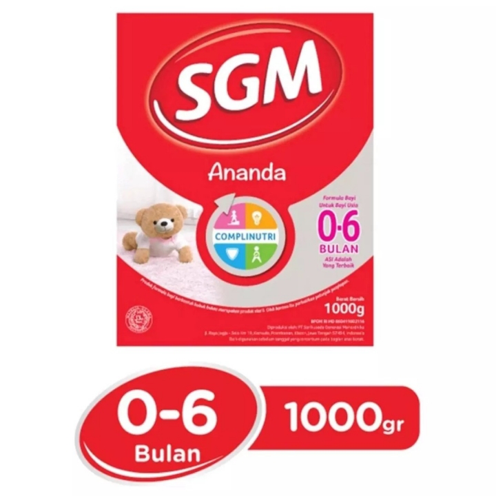 SGM ANANDA 0-6 1000gr