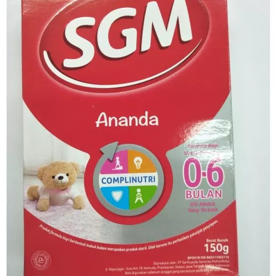 SGM ANANDA 0-6 KOTAK