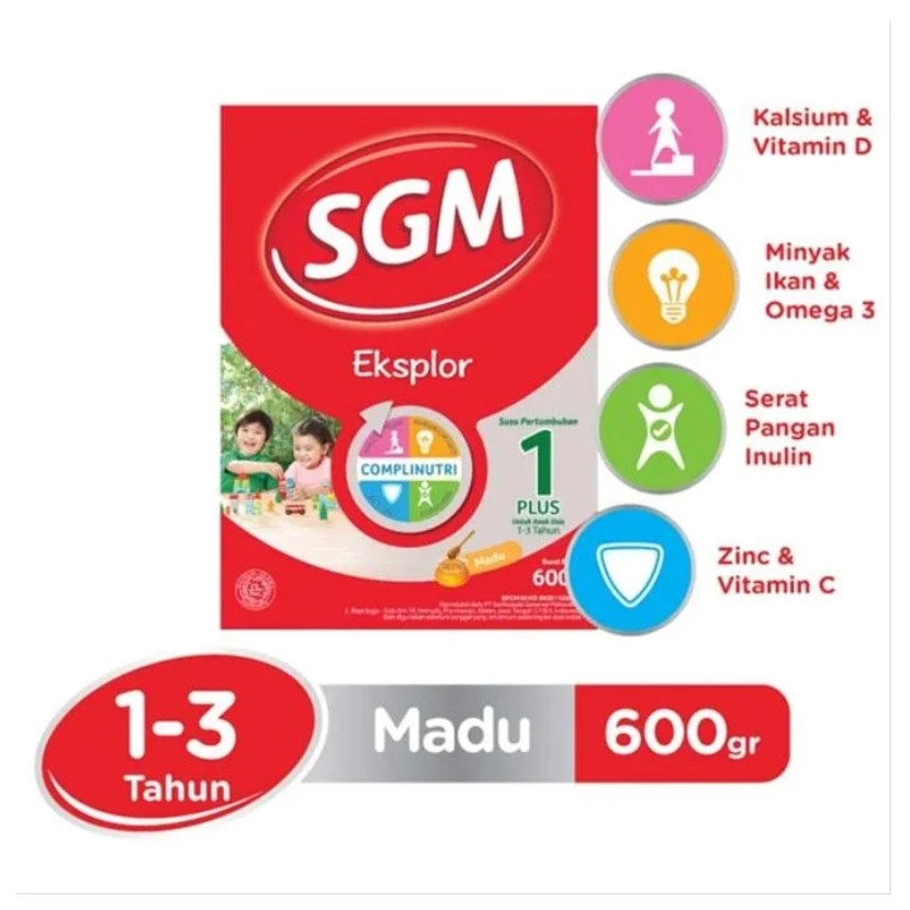 SGM EKSPLOR 1+ MADU 600G