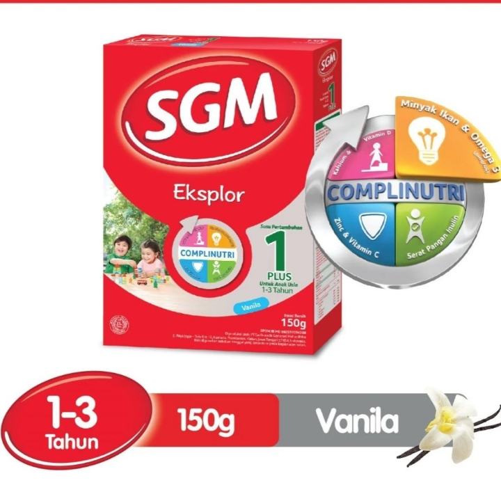 SGM EKSPLOR 1-3 VANILA 150gr