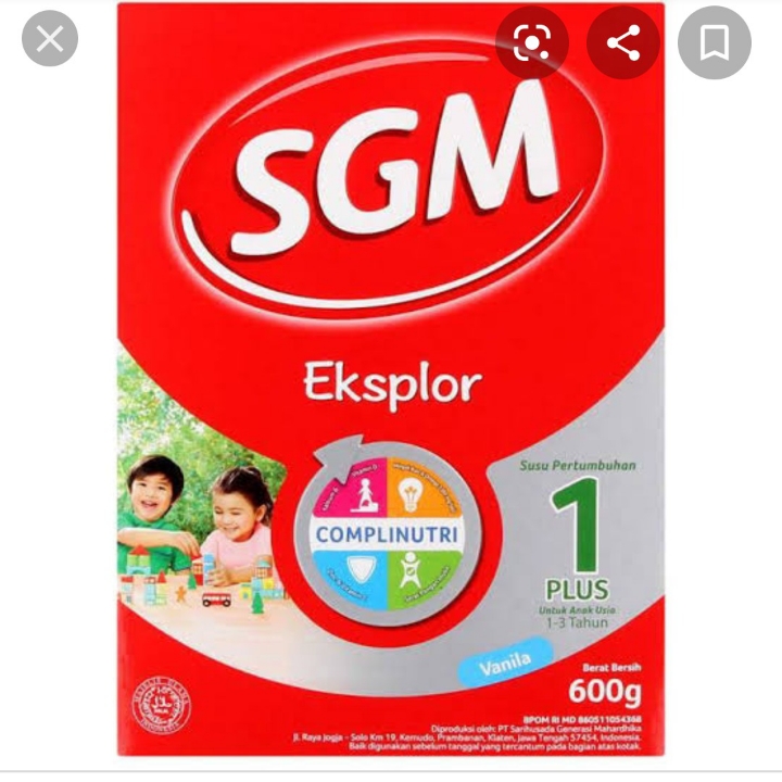 SGM EKSPLOR 1-3 VANILA 600gr