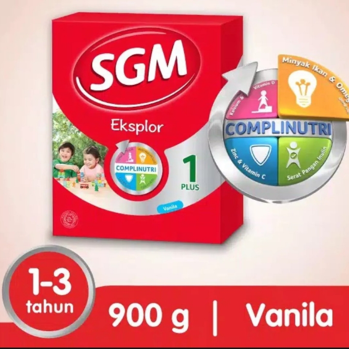 SGM EKSPLOR 1-3 VANILA 900gr