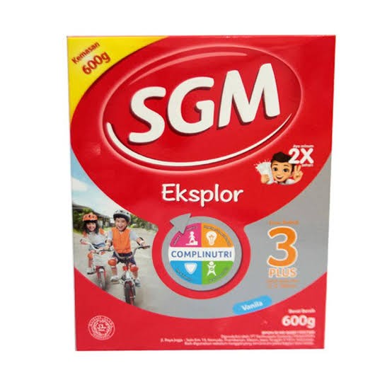 SGM EKSPLOR 3+ VANILA 600 GR