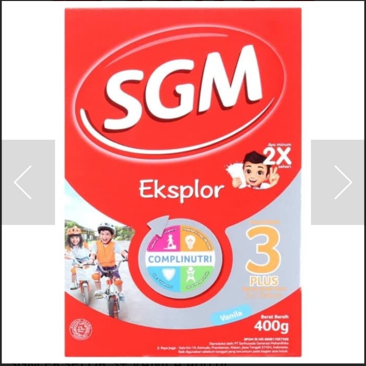 SGM EKSPLOR 3-5 VANILA 400gr