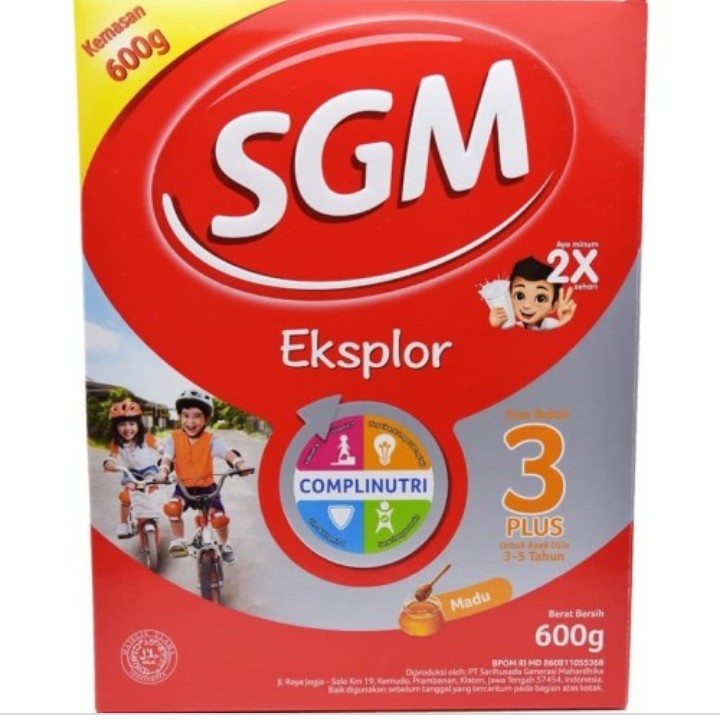 SGM Eksplor 3 Plus Madu 600g