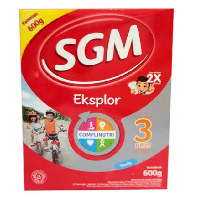 SGM Eksplor 3 Plus Vanila 600g