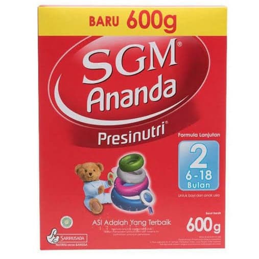 SGM SUSU FORMULA ANANDA 2 PRES KOTAK 650 GR