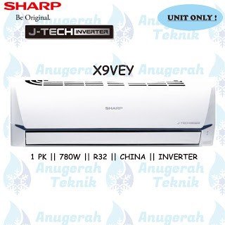 SHARP AC Split 1 PK X9VEY J-Tech Inverter Series