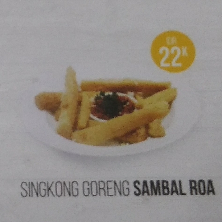 SINGKONG GORENG SAMBEL ROA