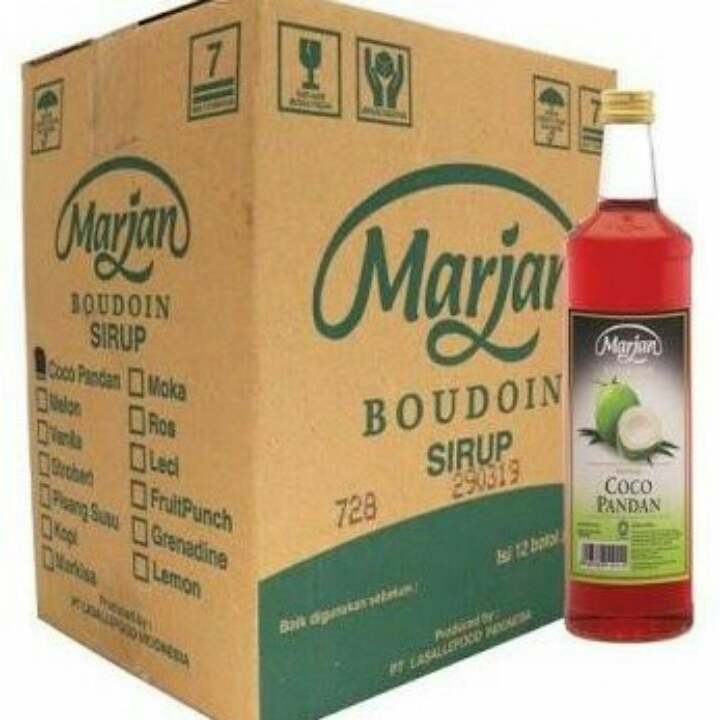 SIRUP MARJAN 1 DUS ISI 12 PCS