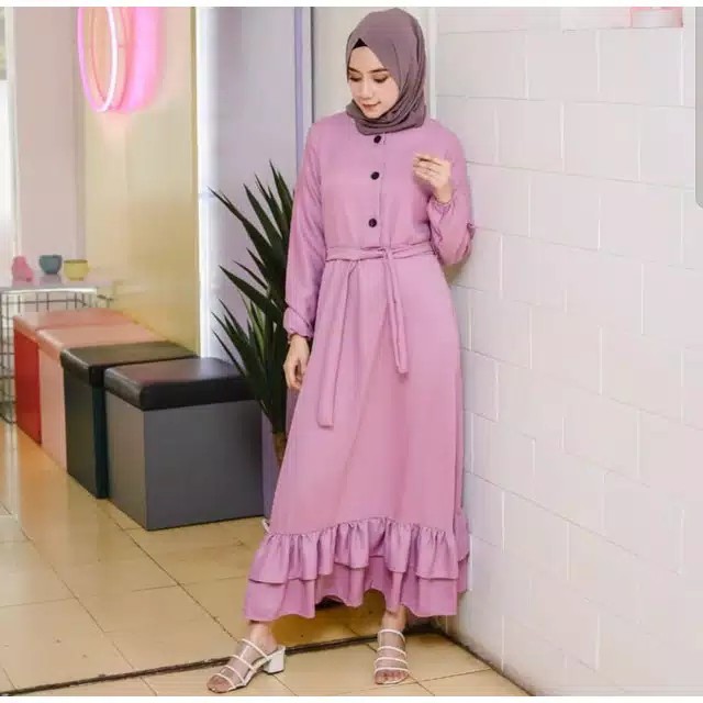 SISKA GAMIS DOBLE REMPEL  MOSCREPE PREMIUM