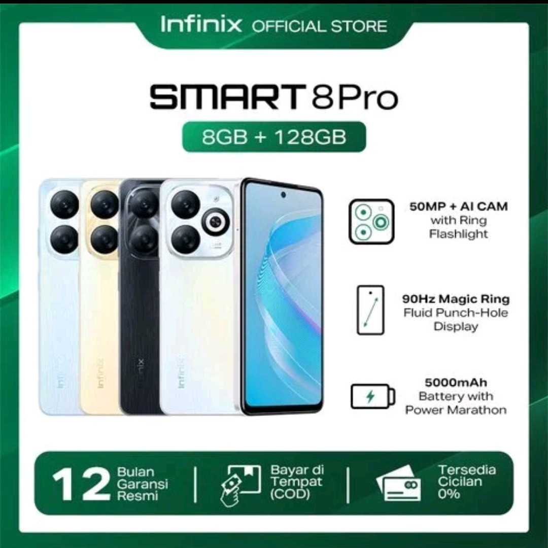 SMART 8 PRO RAM 8 GB 128 GB