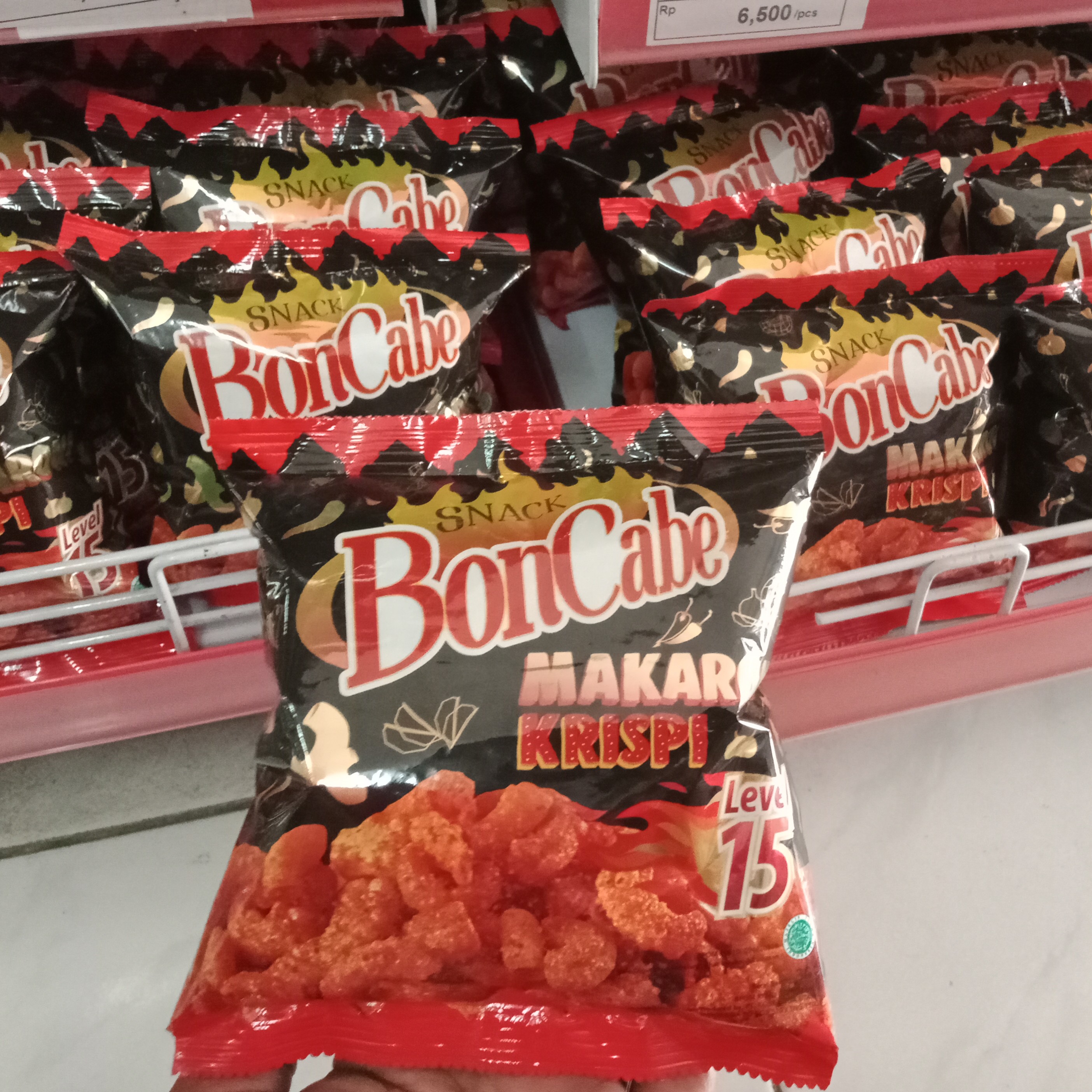 SNACK BON CABE MAKARONI KRISPI LEVEL 15 30G