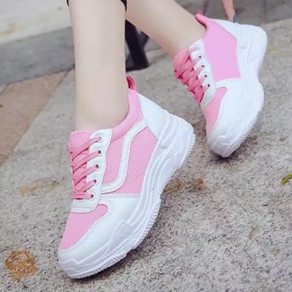 SNEAKERS NEW VANS Warna putih dan Pink