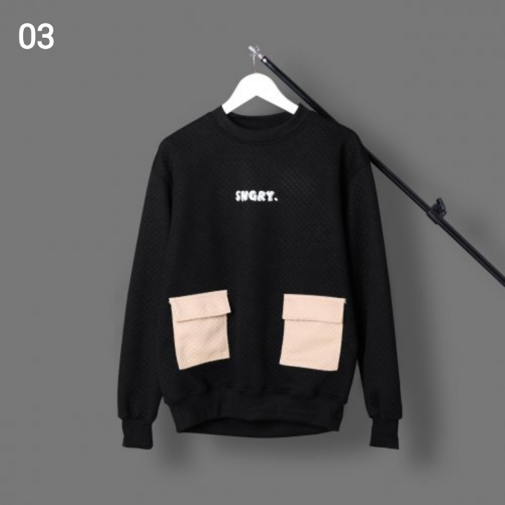 SNGR CREWNECK COMFY POCKET 3