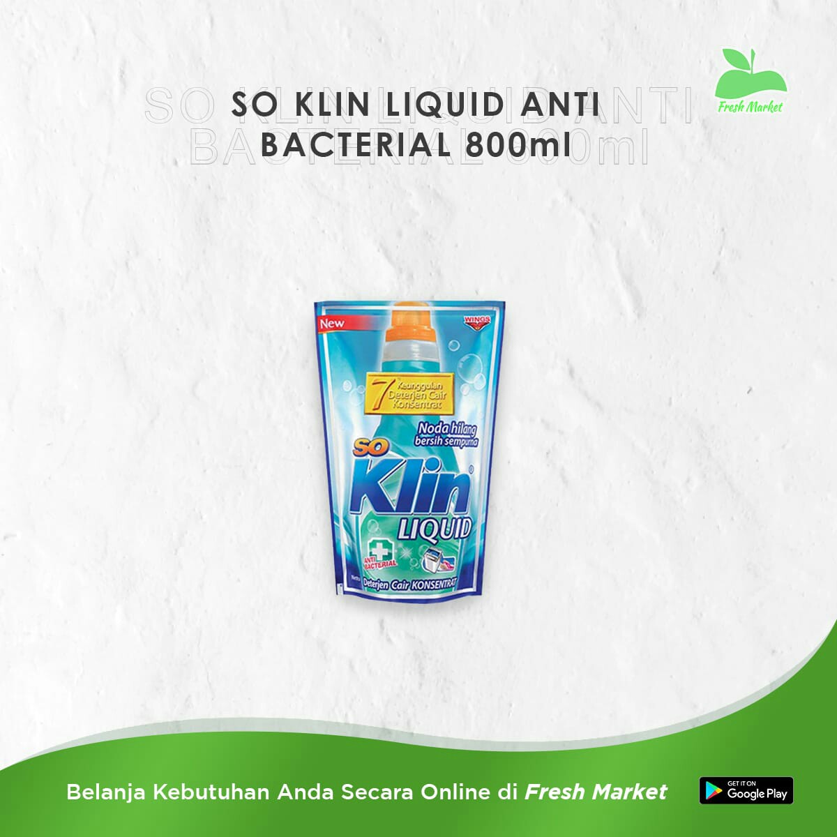 SO KLIN ANTI BACTERIAL 800 ML