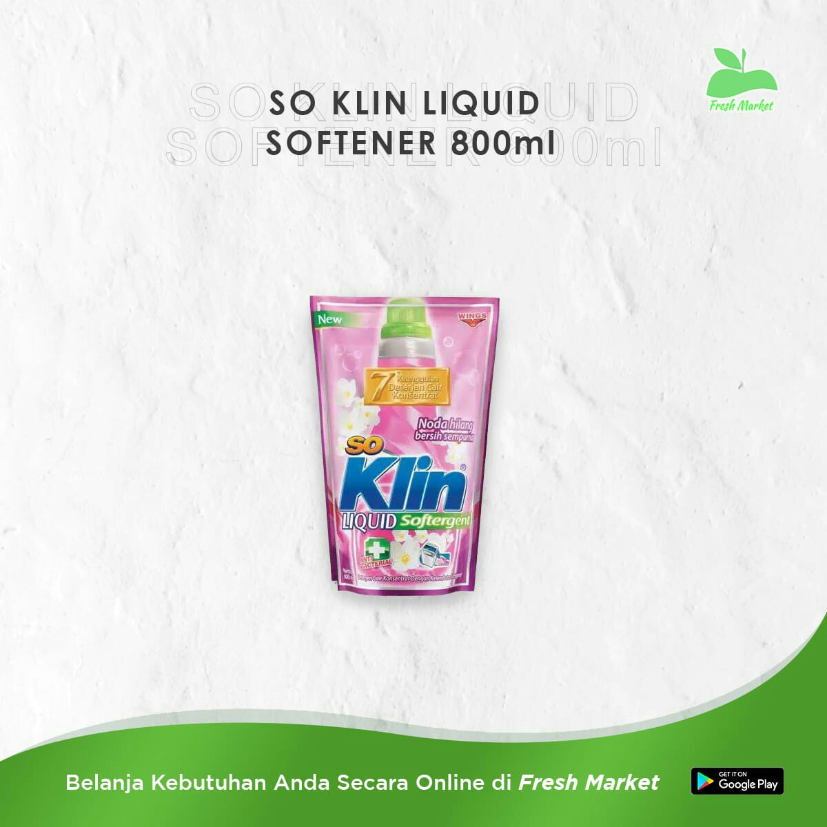 SO KLIN LIQUID SOFTENER 800 ML