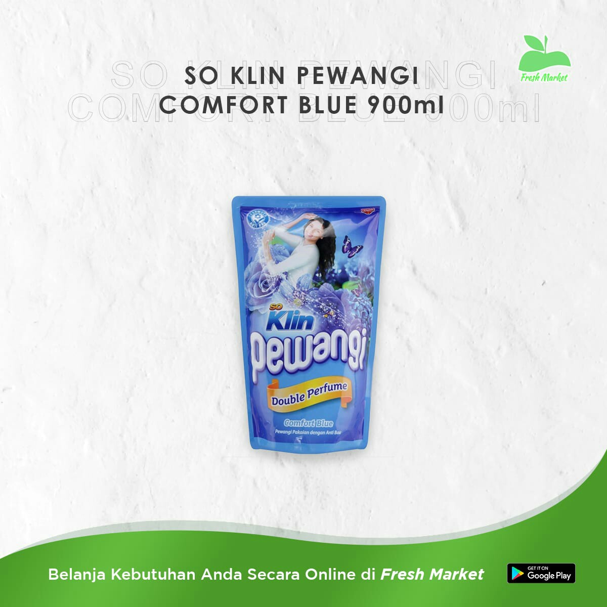 SO KLIN PEWANGI COMFORT BLUE 900 ML