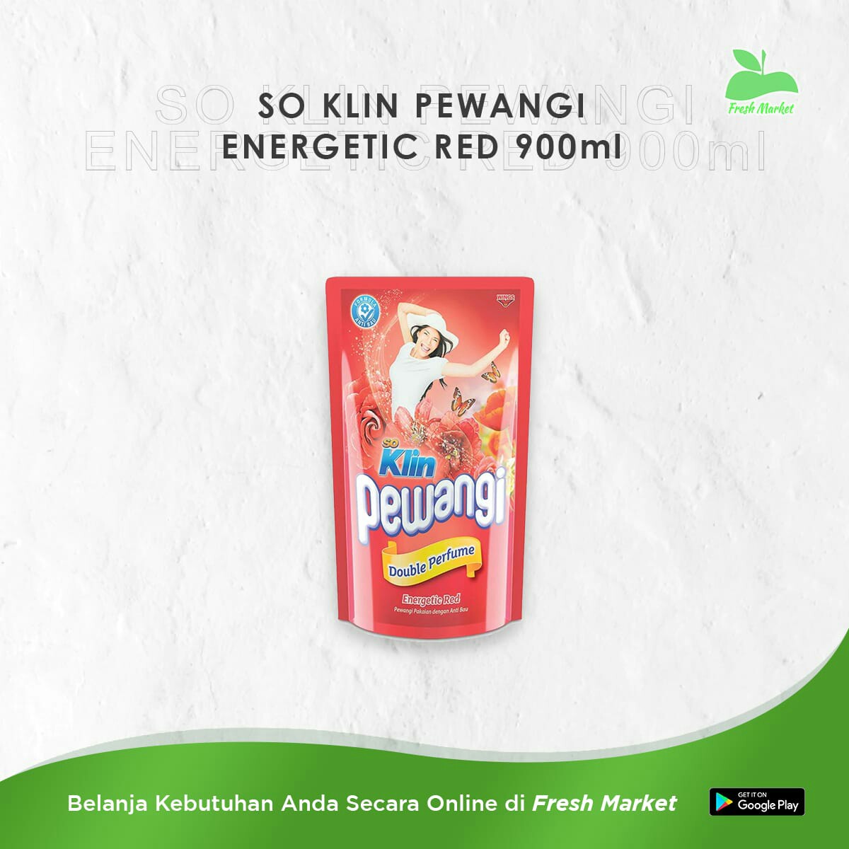 SO KLIN PEWANGI ENERGETIC RED 900 ML