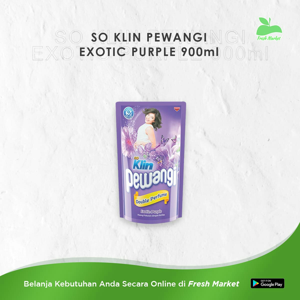 SO KLIN PEWANGI EXOTIC PURPLE 900 ML