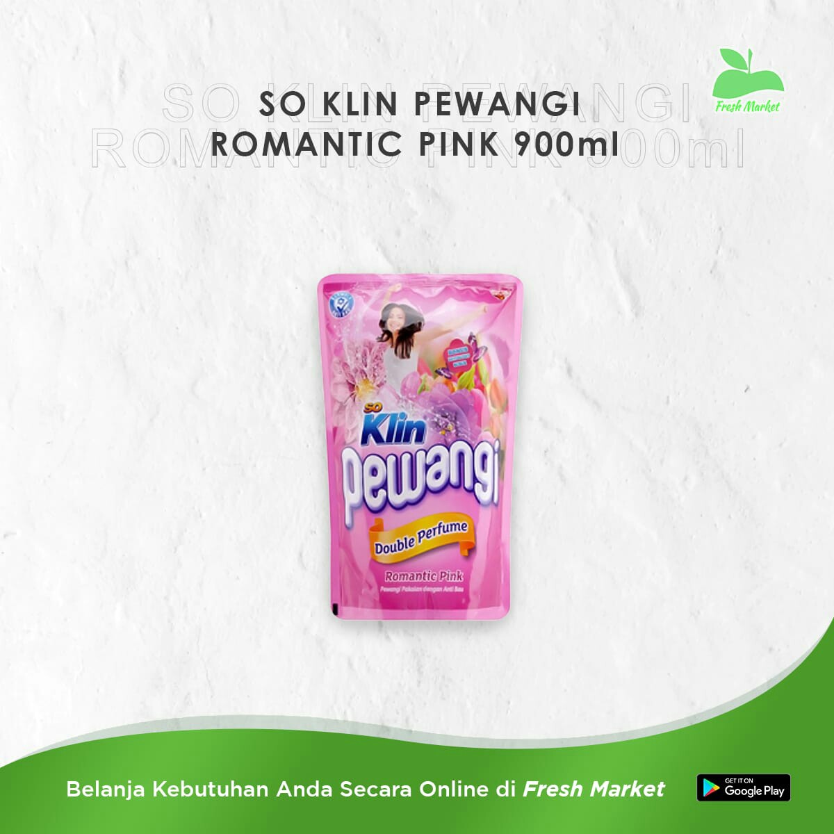 SO KLIN PEWANGI ROMANTIC PINK 900 ML