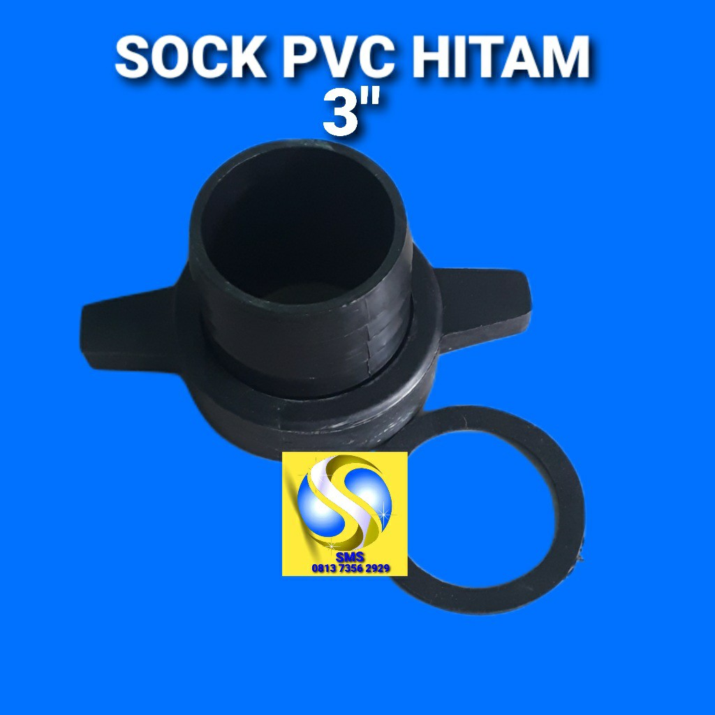 SOCK PVC HITAM