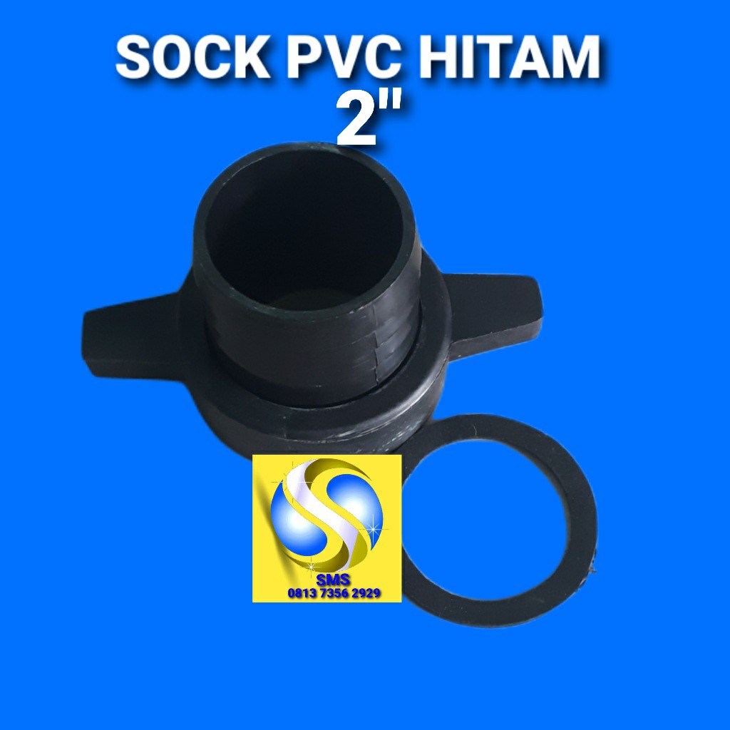 SOCK PVC HITAM