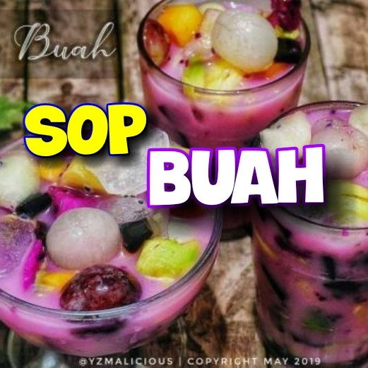 SOP BUAH - JUMBO SIZE