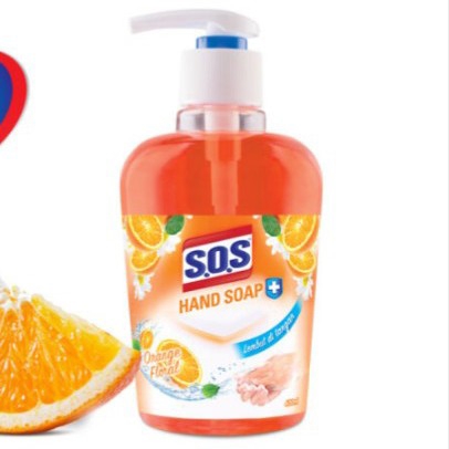 SOS HAND WASH ORANGE 400ml