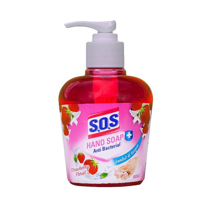 SOS HAND WASH STRAWBERRY 400