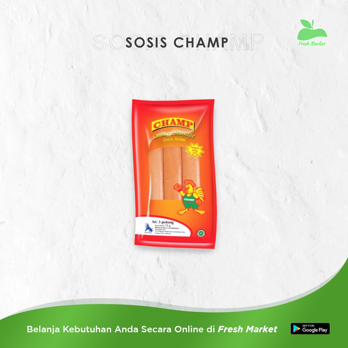 SOSIS CHAMP ISI 15 PCS