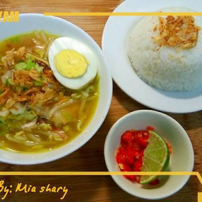 SOTO AYAM LENGKAP