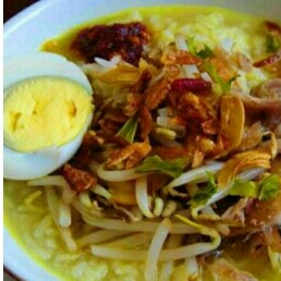 SOTO AYAM SANTAN