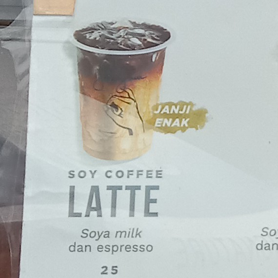 SOY COFFEE LATTE