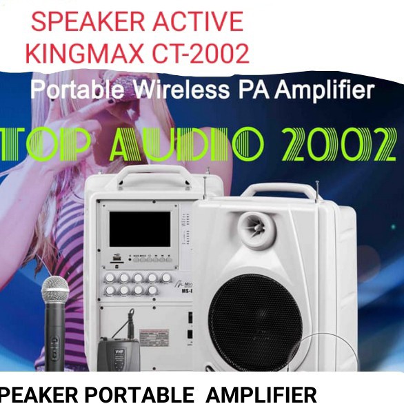 SPEAKER ACTIVE KINGMAX CT-2002