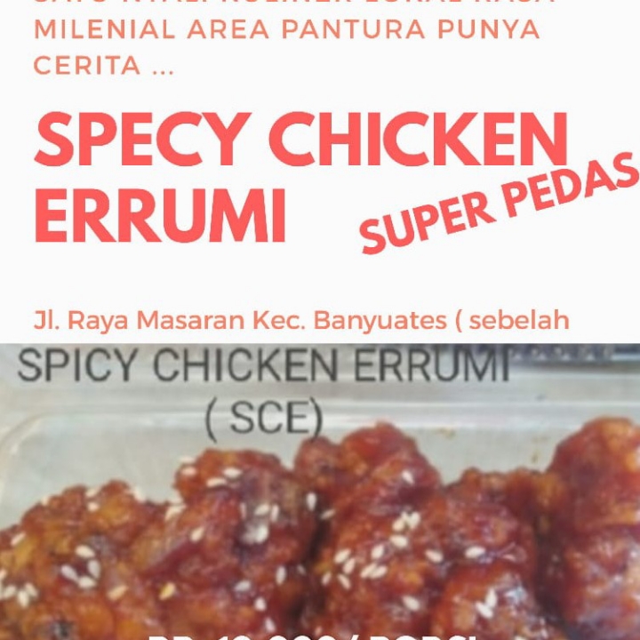 SPICY CHIKEN ERRUMI