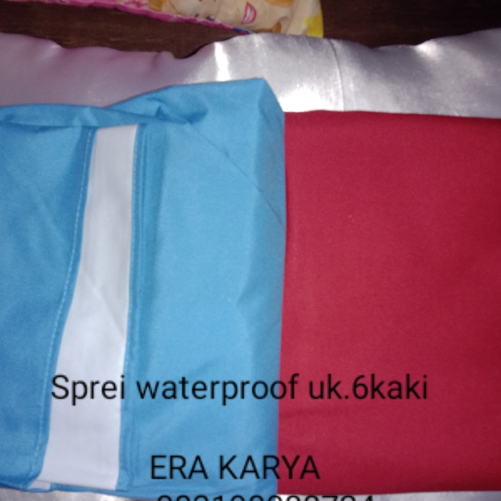 SPREI WATERPROOF UKURAN 6 KAKI  UKURAN 180X200  5