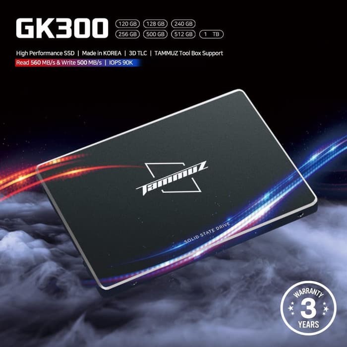 SSD Tammuz GK300 120GB  Sata III 2