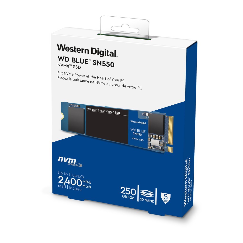 SSD WD Blue 250GB NVMe 3