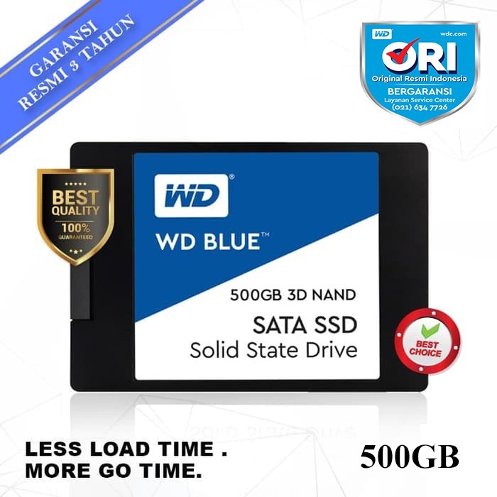 SSD WD Blue 500GB Sata III