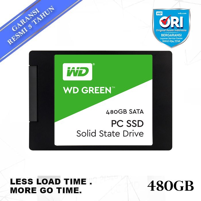 SSD WD Green 480GB Sata III
