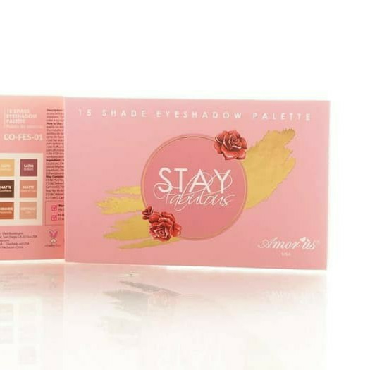 STAY 15 SHADE EYESHADOW pallete 4