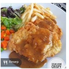 STEAK AYAM CRISPY