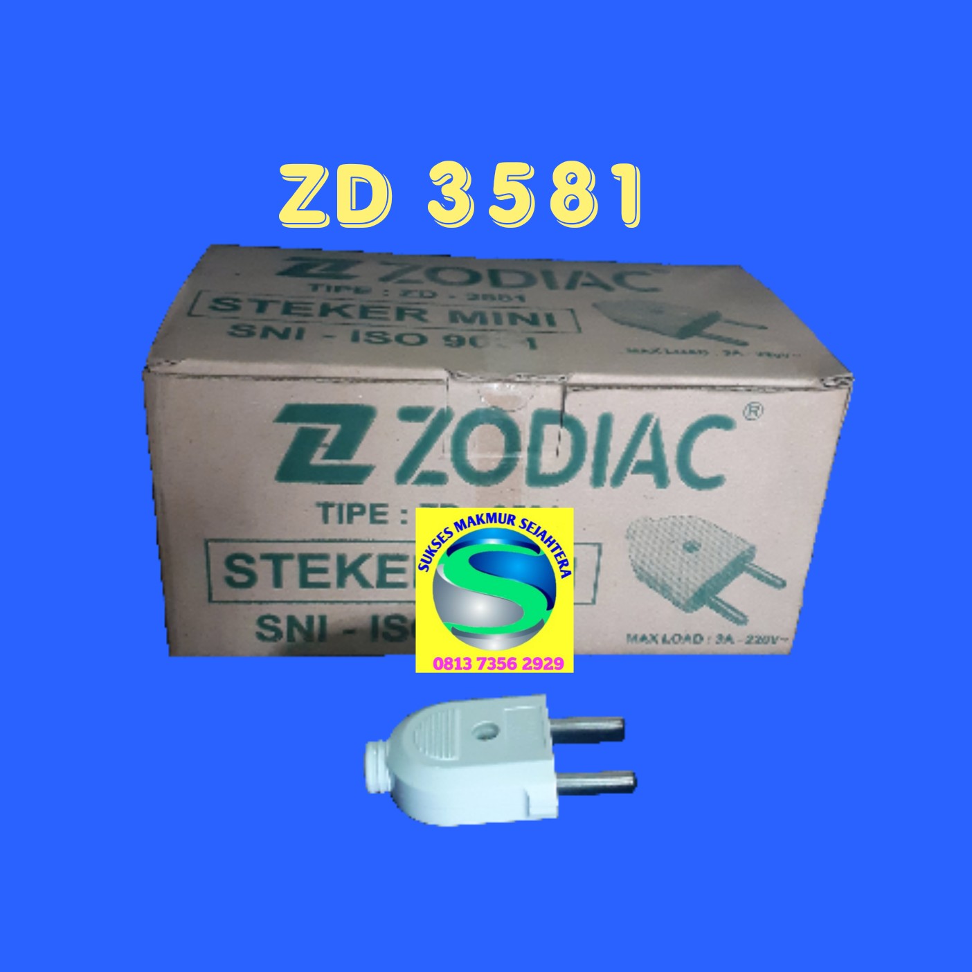 STEKER GEPENG ZODIAK