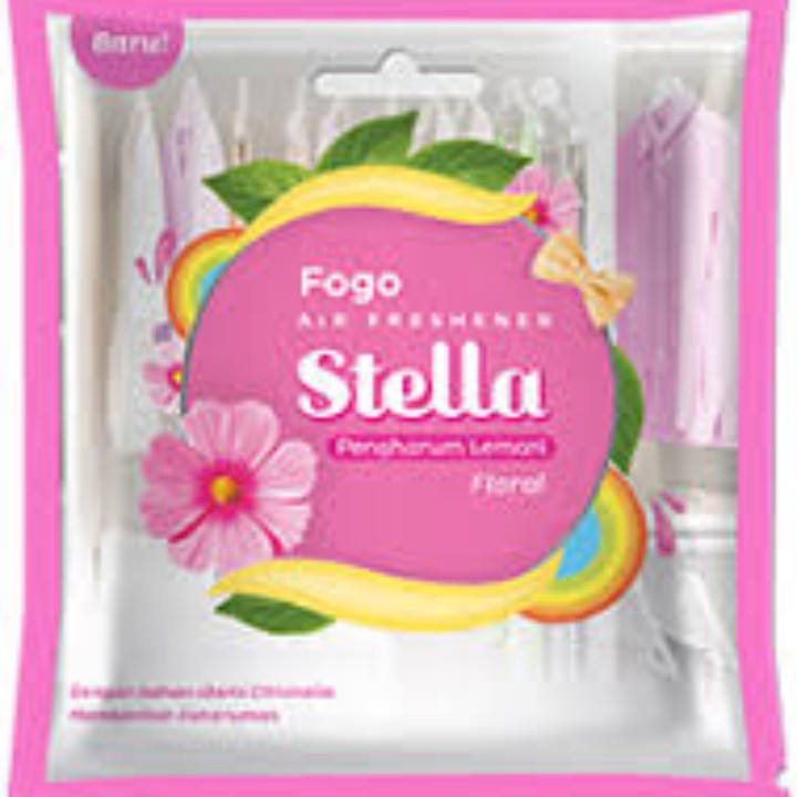 STELA FOGO FLORA MERAH 30G