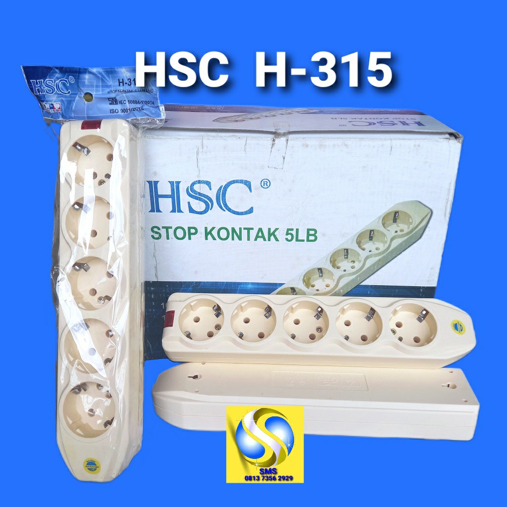 STOP KONTAK ARDE 5 LBG HENSONIC