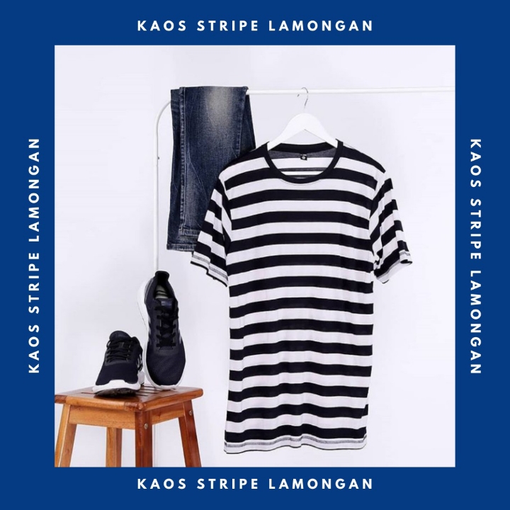 STRIPE BIG HITAM