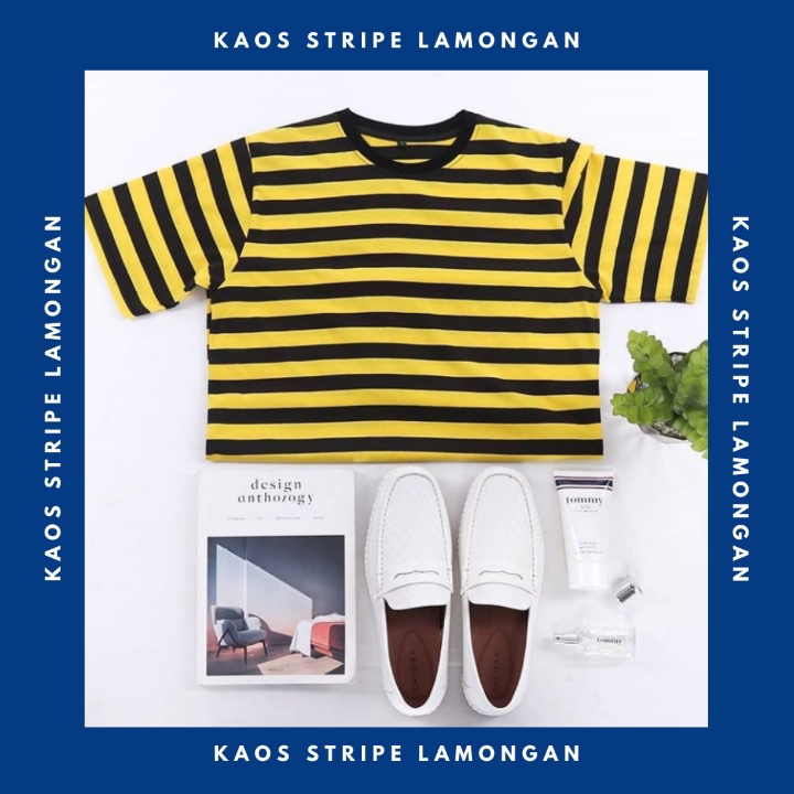 STRIPE BIG KUNING HITAM