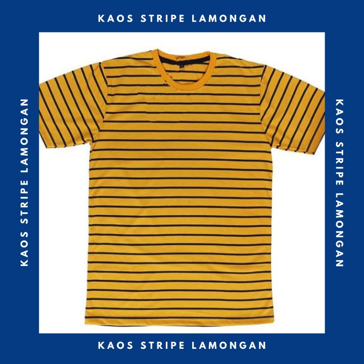 STRIPE CLASSIC KUNING MUSTARD