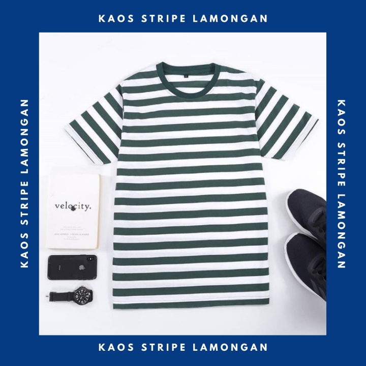 STRIPE MEDIUM BIG HIJAU